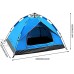 MSHENUED Tente Pop Up pour 3 à 4 Personnes Tente de Camping instantanée Tente dôme à Coupe-Vent imperméable avec Double Porte Ouverture Automatique Tente de Camping à Double Couche