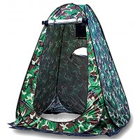 QQLK Portable Pop Up Change Change Tente avec 3 Fenêtres Toilettes pour Camping & Beach Douche De Camp Instantané Lightweight & Solide Facile D'installation Camouflage Pliable