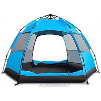 ROM Products Tente instantanée instantanée Tente de Camping familiale 4-7 Personnes Tente Portable Tente Automatique étanche Coupe-Vent pour Camping randonnée Alpinisme