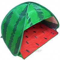 Sun Beach Tente Portable Motif Pastèque Automatique instantanée Protection Contre Le Soleil Canopy M