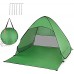 Tente De Refuge De Soleil De Plage De Plage De Plus De 50 Ans Et Plus Facile pour Le Camping Plage avec Sac De Transport