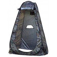 Tente extérieure portable Pop up Camping Plage Toilette Douche Intimité Vestiaire Toilette Camouflage Abri de pluie avec sac de transport Tente légère pliable