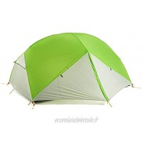Tente instantanée ultralégère pour 2 personnes Installation facile Double couche Étanche 3 saisons Pour camping randonnée pêche