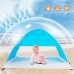 TIYASTUN Tente de Plage Anti UV Tente Pop Up Automatique Coupe Vent Abri du Soleil Tente Instantanée avec Sac de Transport pour Jardin Pique-Nique Pêche Camping Randonnée pour 1 à 4 Personnes