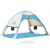 YUQIYU 2-3 Personnes Camping Tente Ombre Tente Automatique Backpacking instantanée Pop-up Tente Compatible with la pêche et la Plage