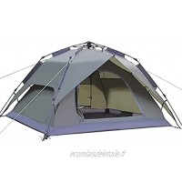 ZHZHUANG Tente Automatique Tente 3-4 Personne Tente de Camping Facile Instantané Instantané Sactable Sacs À Dos Pour Camping Randonnée,Vert,200X180X130Cm