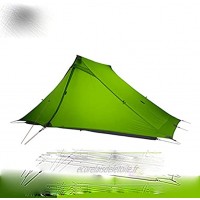 3F Gear Lanshan 2 Personnes 3-4 Saisons Tente de Camping ultralégère extérieure Professionnelle 20D Nylon des Deux côtés Tente en Silicone