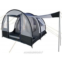 CampFeuer Tente de Camping Smart pour 4 Personnes | Grande Tente familiale avec 3 entrées et 2.000 mm de Colonne d'eau | Tente Tunnel | Tente de Groupe