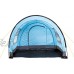 CampFeuer Tente Tunnel pour 4 Personnes Relax4 | Tente Tunnel Variable avec Cabine de Couchage séparable et 5.000 mm de Colonne d'eau | Tente de Groupe | Tente de Camping