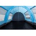 CampFeuer Tente Tunnel pour 4 Personnes Relax4 | Tente Tunnel Variable avec Cabine de Couchage séparable et 5.000 mm de Colonne d'eau | Tente de Groupe | Tente de Camping