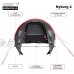 High Peak Tente tunnel familiale 4 personnes avec auvent pour camping et extérieur en polyester 190T 3000 mm respirant et imperméable avec sac de transport
