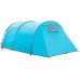 HWLY Tente tunnel de camping étanche pour 4 personnes avec bâche à empreinte de pied facile instantanée Tente hydraulique étanche avec mouche de pluie