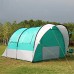 JUNYYANG Chambre extérieure imperméable 5-6 Personne Sunscreen Une Chambre et Une Salle de Tunnel Tente Tente familiale Camping Tente Sac à Dos Tente