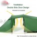 Nouvelle Tente Tunnel 2-4 Personnes ultralégère Famille Voyage Camping Tente 4 Saisons randonnée Grand Espace tentes Portables