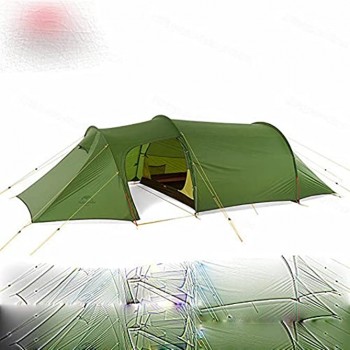 Nouvelle Tente Tunnel 2-4 Personnes ultralégère Famille Voyage Camping Tente 4 Saisons randonnée Grand Espace tentes Portables