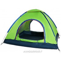 PPLAS Tentes Portable 3-4 Personne Tente de Camping en Plein air Hexagon Sac à Dos Tente Double Couche Randonnée imperméable pour 4 Saisons UV UV Protégé UV imperméable Tentes Tunnel