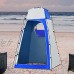PPLAS Tentes Tente de Camping Pliant étanche UV Protection Solaire Valeur Chambre Beach Tente pour des vêtements à Changement de vêtements de Douche Observation des Oiseaux Tentes Tunnel