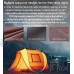 QQ HAO Tente de Tunnel familiale pour 3-4 Hommes Tente de Chambre imperméable Coupe-Vent à Installation Rapide tentes de Camping Pop-up,Marron