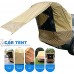 Tente de Camion de Voiture Pare-Soleil Anti-Pluie avec Tige de Support Tente Anti-UV auvent latéral Tente de Voiture pour extérieur Auto-Conduite-Noir avec Tube de Fer