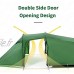Tente de Camping Tente Tunnel pour 2-4 Personnes| Tente Tunnel Variable vec Cabine de Couchage séparable petite taille une fois repliée | Tente pour trekking camping extérieur ,Orange,3 person
