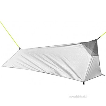 Tente de randonnée ultralégère Tente de Sac de Couchage de Camping en Plein air Tente légère pour Une Personne avec moustiquaire Une Tente de Forme