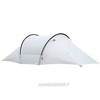 Tente YQ Tunnel Compte Famille Auto-Conduite Camping en Plein Air Multi-Personnes Camping Pluie Et Coupe-Vent Color : Delicate Version of Quartz Gray