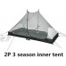Tentes de camping ultra-légères pour 2 personnes Tente de camping professionnelle 15D sans canne