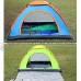 Tentes tunnel Tente d'ouverture rapide portable étanche et protection UV tente automatique de la tente automatique pour 3-4 personnes pour la randonnée en plein air familiale tipi Color : Green