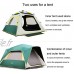 XJH-tente 5-6 Personne légère Backpacking pad Tente Tente Tente Camping coupe-vent Auvent famille double couche avec automatique Pop-Up Tente Beach for la plage famille camping en plein air Chasse Ran