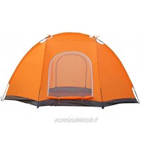 ZCZZ Tente Tunnel familiale Tente Tente de Camping pour 2 à 8 Personnes Tente de Protection Contre Les Rayons UV du Soleil Tente familiale avec auvent pour la randonnée à vélo randonnée cam