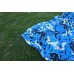 HPJDJXB Filet ombrage Voiles d'ombrage Filet De Camouflage Utilisé pour Les Abris De Camping pour Enfants Décoration | Auvent De Protection Solaire Tir Militaire Chasse Filet Camouflage Bleu