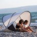 HZLGFX Tente De Plage Tente Pop-Up Portable Abris de Plage avec UPF40+ Anti UV pour 1-2 Personnes Instantanée Automatique Abri Solaire pour Pique-Nique De Pêche sur La Plage De Jardin