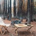 Lixada Pare-Vent Pliable 8 Assiettes Pare-Vent de Camping Portable réchaud de Camping avec Sac de Transport pour Camping