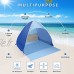Tente de plage tente de plage tente de plage portable pour bébé abri solaire automatique UPF50+ Protection UV étanche pour camping plage pêche pique-nique