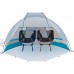 WolfWise Tente Abris De Plage Léger Pliable Pour 2-3 Personnes Avec UPF 50+ Tente Pour Protection Solaire