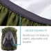 Ducomi High Visibility Backpack Rain Cover Housse résistante à l'eau pour Le Camping Randonnée Alpinisme Marche Cyclisme Escalade Convient pour Hommes Femmes Enfants Rouge XL