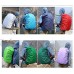 TAHUAON Sac à dos imperméable avec fermeture éclair pour extérieur sac de rangement antidérapant camping voyage