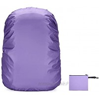 TAHUAON Sac à dos imperméable avec fermeture éclair pour extérieur sac de rangement antidérapant camping voyage