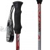 ALPIDEX Bâtons de randonnée Trekking bâtons télescopiques Leger en Carbone réglables de 62 à 135 cm