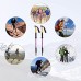 AUTOPkio Bâtons de Marche Télescopique Aluminium Bâton de Randonnée Nordique Réglable Ultraléger pour Femmes Randonnée Trekking Marche Nordique Alpinisme