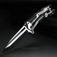 Couteau de poche pliant Camping et chasse Multi-fonction outil couteaux couteau extérieur portable Color : MULTI