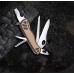 Victorinox Trailmaster Grip Couteau de Poche Suisse Multitool 10 Fonctions Lame Fixe Ouverture Une Main desert Beige