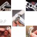 YFaith Mini porte-clés multifonctionnel gadget de porte-clés décapsuleur Clé hexagonale multifonctionnelle pour outil de poche extérieur,acier inoxydable