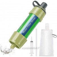 Etmury Mini filtre à eau pour extérieur camping camping randonnée voyage Filtre à eau de secours 5000 l