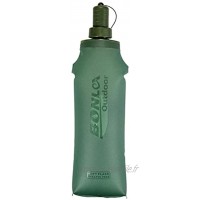 Lary Soft Flask Bouteille d'eau flexible Filtre extérieur Sac à eau Système d'hydratation Sans BPA Couvercle anti-poussière pour le sport le camping et la randonnée 0 ℃ -40 250 ml 500 ml