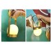 Dongxiao Lanterne Camping Camping Lanterne Électrique USB Rechargeable Tente LED Lampe Suspendue Suspendue Portable pour La Randonnée en Plein Air Camping Accessoires Color : Gold