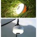 Dongxiao Lanterne Camping Lanternes Électriques LED Camping Éclairage De La Batterie De Batterie Suspendue Lampe De Poche Suspendue pour La Randonnée en Plein Air Camping Accessoires Color : White