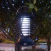Solaire Tueur De Moustique Lampe Suspendus Portable Anti-Moustique Insecticide Lampe Extérieure Étanche Cour Lumière Solaire pour Camping en Plein Air Randonnée Pêche,