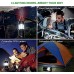 Xooz Lanternes De Camping Lampes De Camping À LED Rechargeables Lampe À Ouragan Imperméable 4 Modes De Lumière Lumens Élevés pour Camping Randonnée Tempête d'urgence Ouragan
