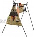 xiaowang Sac de rangement à suspendre pour vaisselle de camping pique-nique camping plage parc trompette triangulaire